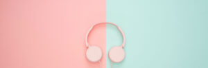 Voiceover headphones