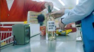 Commercial for wine
